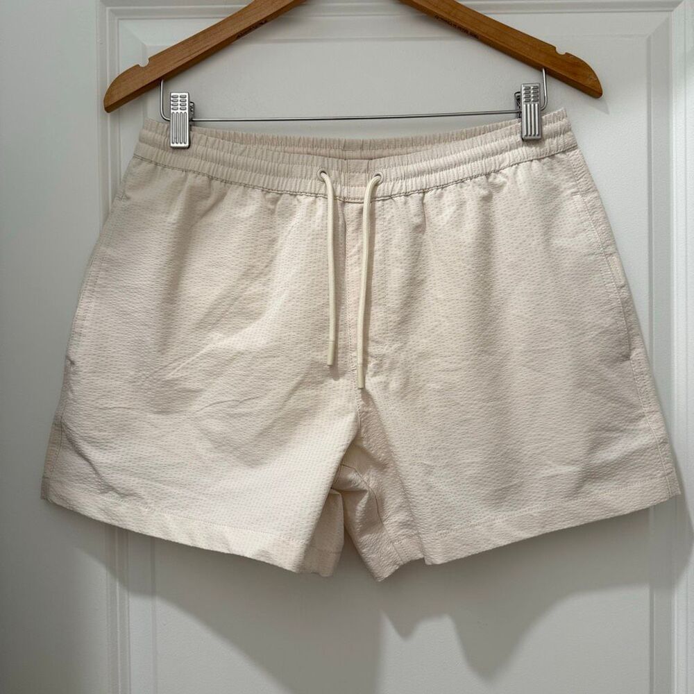 Zara Mens swim trunks Size M in Cream
